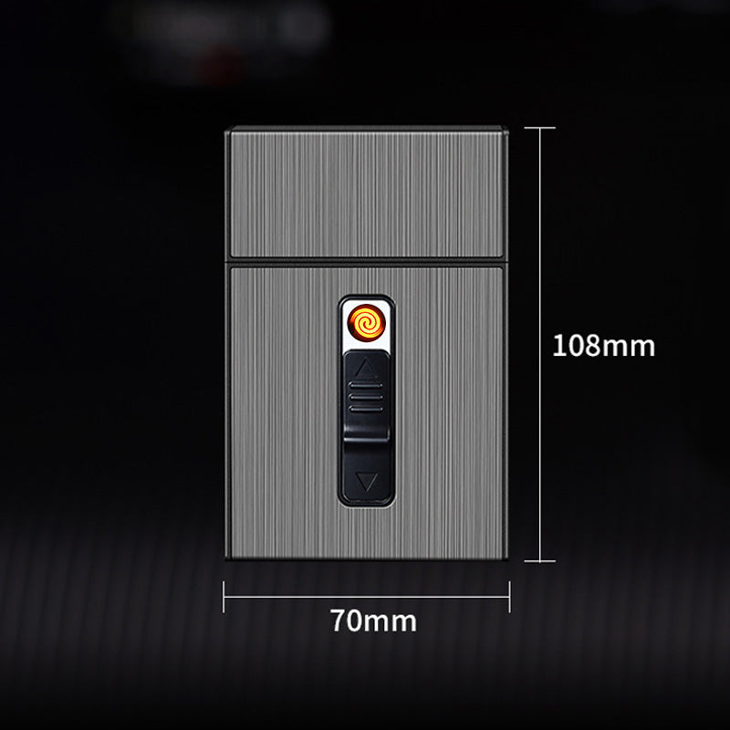 💥Best-seller🔥Étui + Briquet 2-en-1 – Toujours prêt, toujours classe