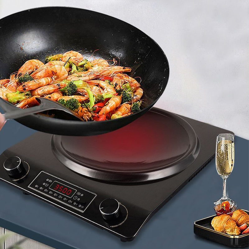 🔥🔥Table de cuisson à Induction Concave de 3500W avec 10 niveaux de température