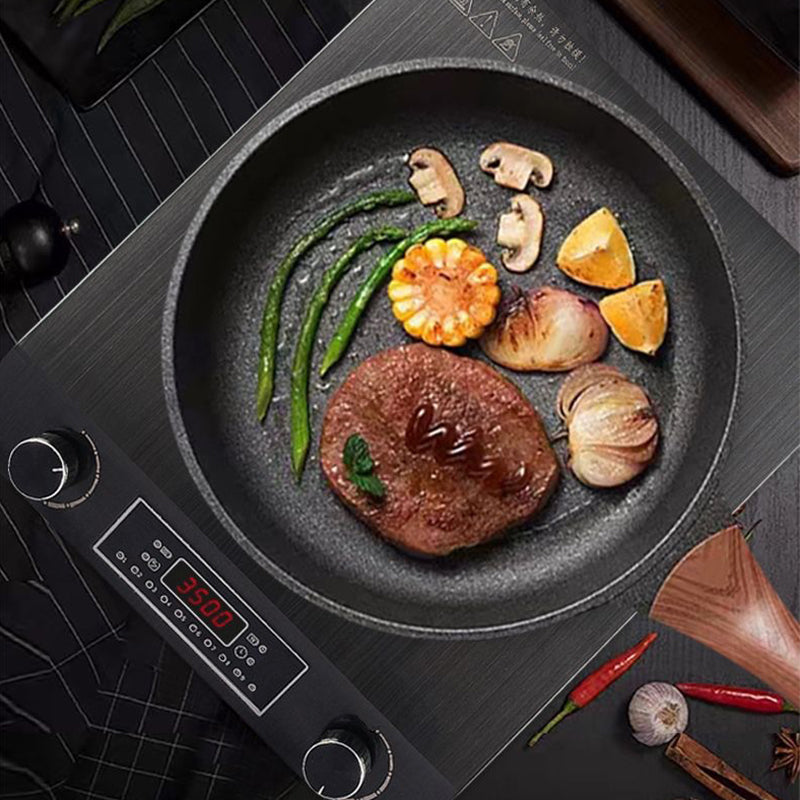 🔥🔥Table de cuisson à Induction Concave de 3500W avec 10 niveaux de température