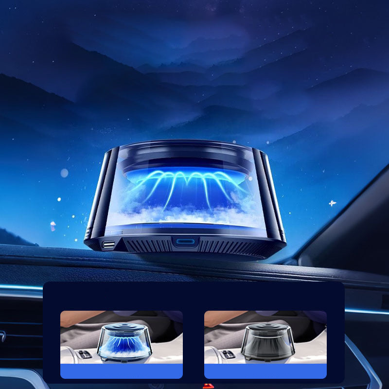 ☁️Diffuseur de voiture Cloud Mist 2025 - Marche/arrêt automatique avec batterie USB-C de 30 jours et 1 recharge = 1 an de fraîcheur