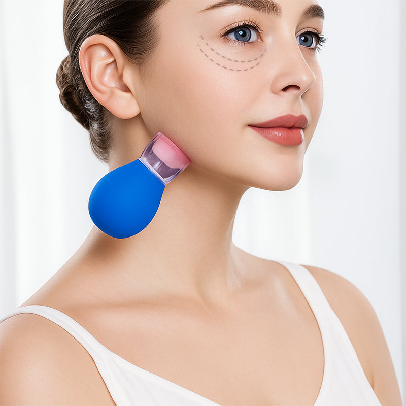 Ventouse de massage en verre