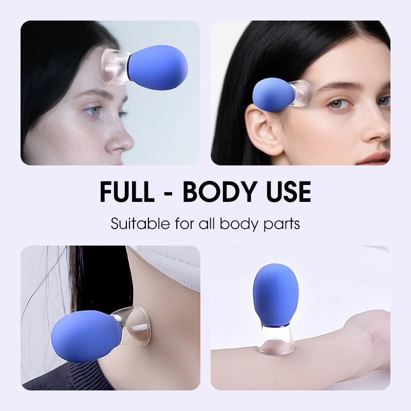 Ventouse de massage en verre