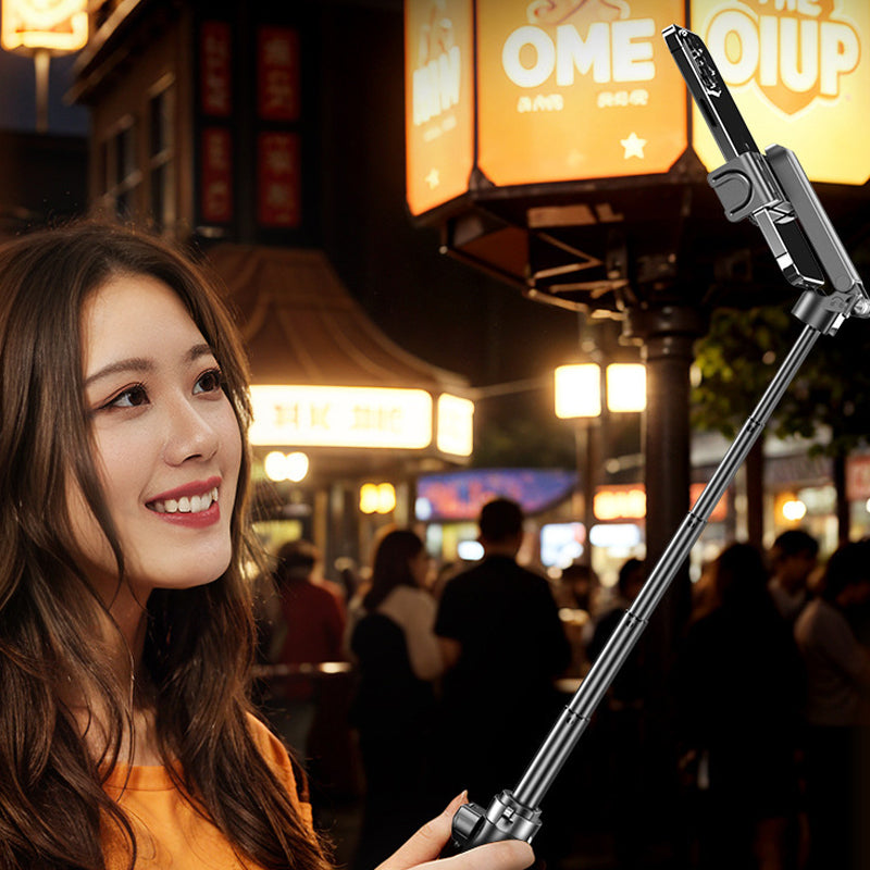 ✨Vente chaude 2025✨📸 Compact Multi-Fonction Extensible Selfie Stick（50% de réduction pour une durée limitée）