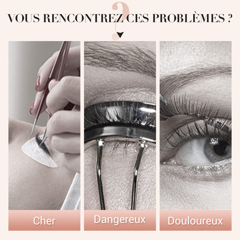 💥 Vente du dernier jour – 50 % de réduction ! Recourbe-cils thermique électrique : clignez des yeux et éblouissez ! ✨👁️