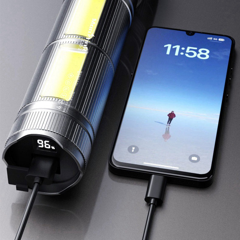 Lampe de poche portable puissante et longue portée succès