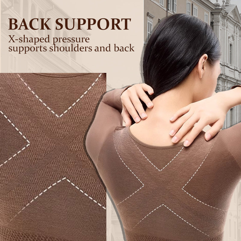 Ensemble de sous-vêtements thermiques pour femme