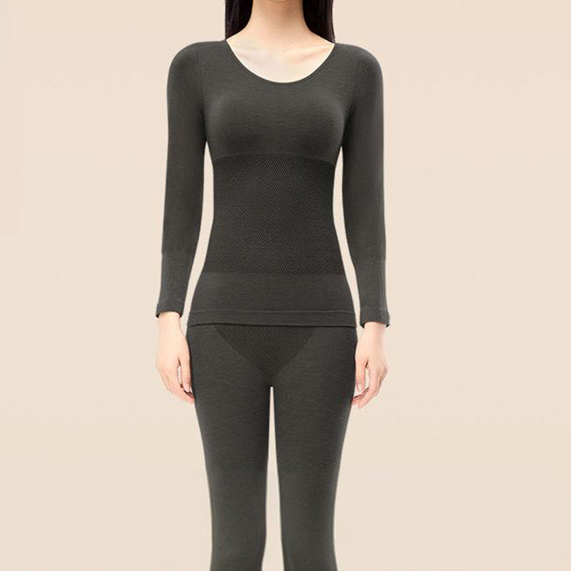 Ensemble de sous-vêtements thermiques pour femme