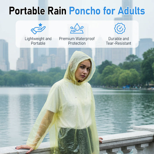 📢Achetez-en 2 obtenez-en 1💥gratuitPoncho imperméable portable pour adultes