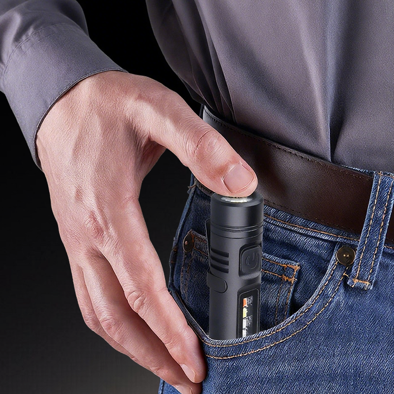 🔥Stock limité disponible 50 % DE RÉDUCTION🔥💥Mini lampe torche multifonctionnelle en alliage d'aluminium