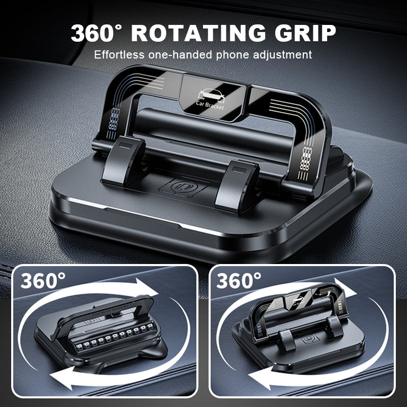 📱 60 % de réduction ! Support Téléphone 360° Pliable – Universel, Antidérapant & Stable Partout ✨🚗