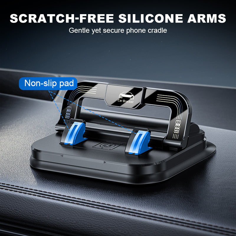 📱 60 % de réduction ! Support Téléphone 360° Pliable – Universel, Antidérapant & Stable Partout ✨🚗