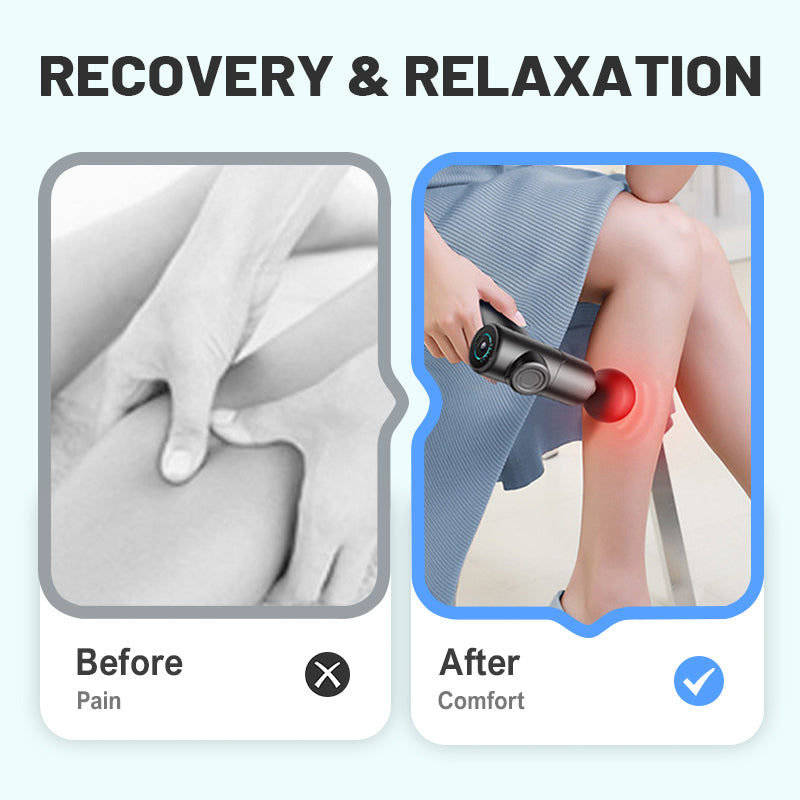 🔥Appareil de massage portable pour tissus profonds - 4 têtes de massage gratuites🎁