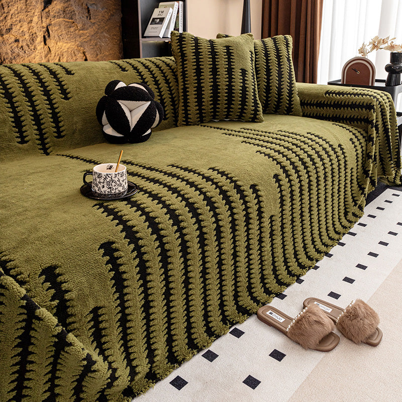 🛋️ 55% DE RÉDUCTION! ✨ Housse de Canapé en Peluche Douce - Protection Antidérapante avec Élastiques pour un Confort et un Style Maximum 🏠🌟