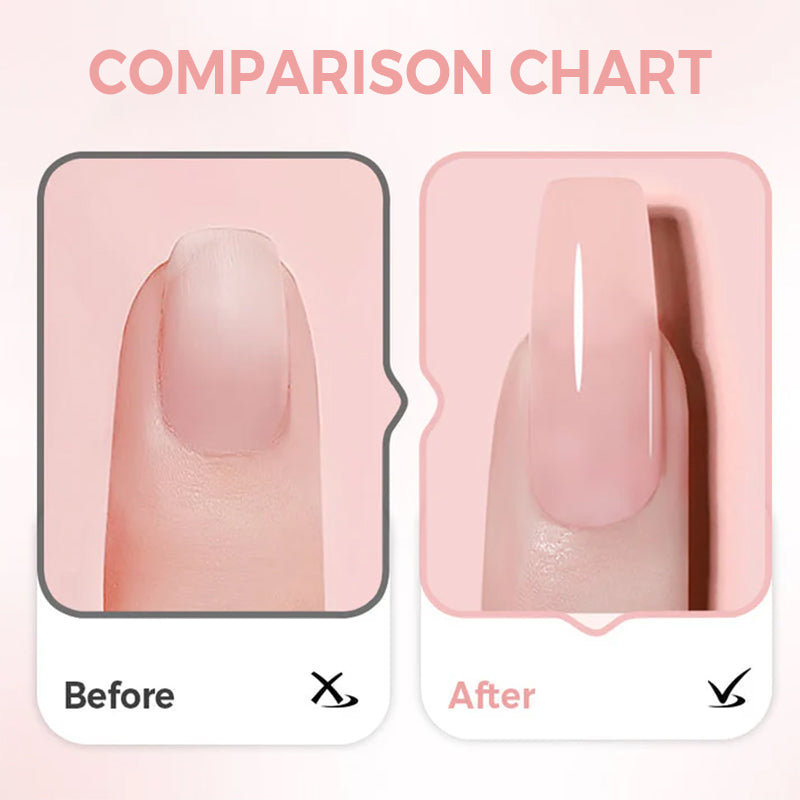 🔥 56% DE RÉDUCTION ! ✨ Gel Auto-Nivelant 3-en-1 pour Ongles - Base et Construction en 1 Étape, Durcissement LED/UV en 60s, Formule Sûre sans HEMA 💅✨