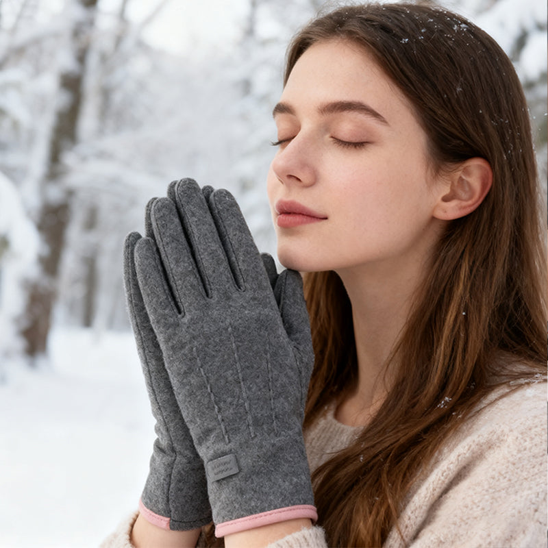 🧤 60% DE RÉDUCTION! ✨ Gants Chauds & Coupe-Vent - Fonction Écran Tactile et Paume Antidérapante pour Activités Hivernales ❄️📱