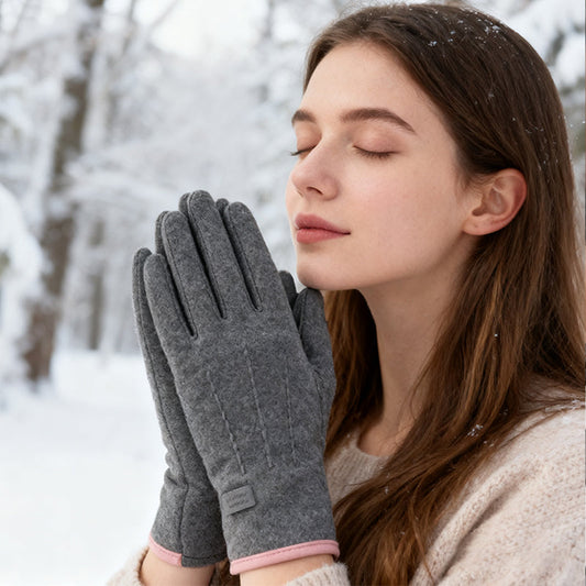 🧤 60% DE RÉDUCTION! ✨ Gants Chauds & Coupe-Vent - Fonction Écran Tactile et Paume Antidérapante pour Activités Hivernales ❄️📱