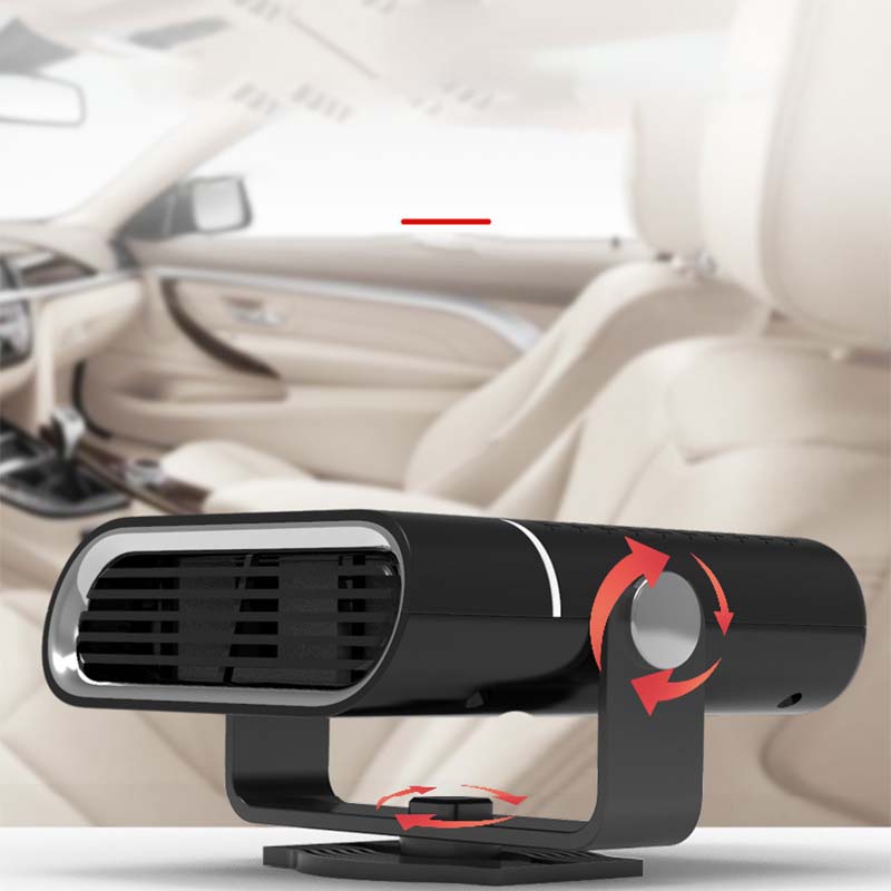 📢📢50 % DE RÉDUCTION ! 🚗Chauffage portable 2 en 1 pour voiture avec rotation à 360°