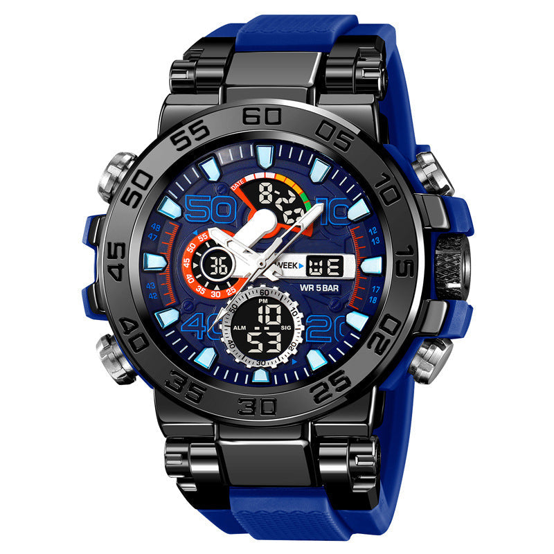 ⌚50 % DE RÉDUCTION✨Montre LED multifonctionnelle🌟Écran numérique étanche, 7 modes sportifs avec surveillance du sommeil🔋