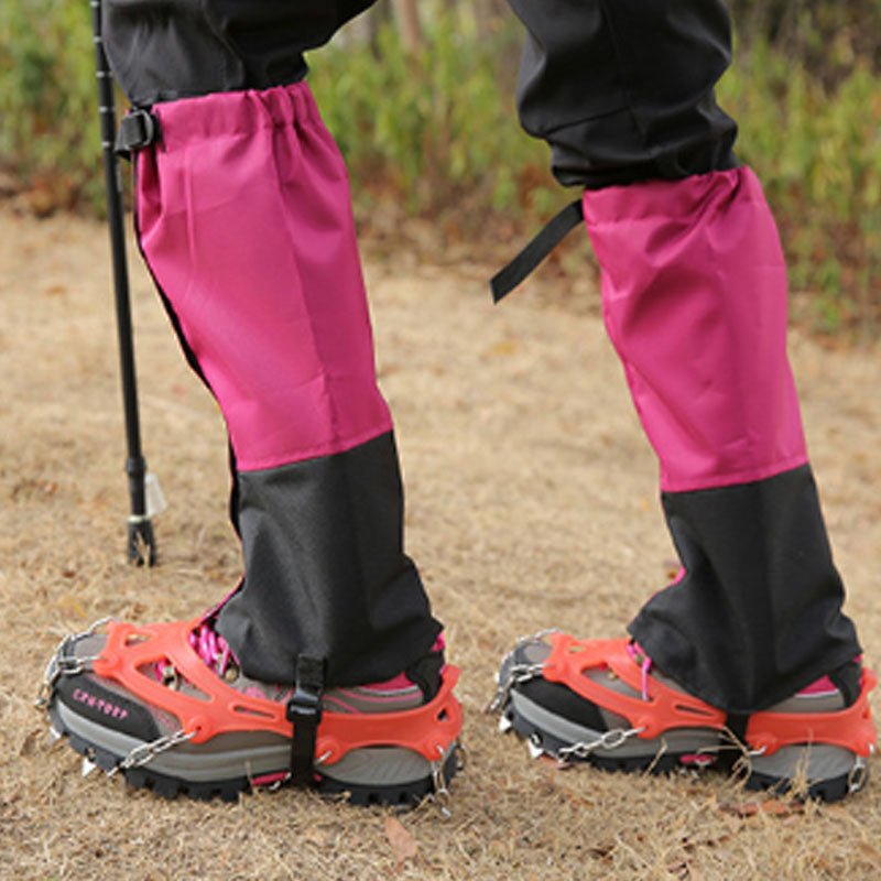 Domptez Tous les Terrains ! ⛰️ Équipez vos chaussures de nos crampons haute performance. Adhérence totale sur glace, neige et sentiers boueux. L'aventure vous attend ! 🔥