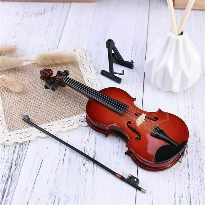 -50% 🎄 Ornement Mini Violon Modèle – Détails Exquis, Idéal comme Cadeau de Diplômé & Décoration de Fêtes ✨📦