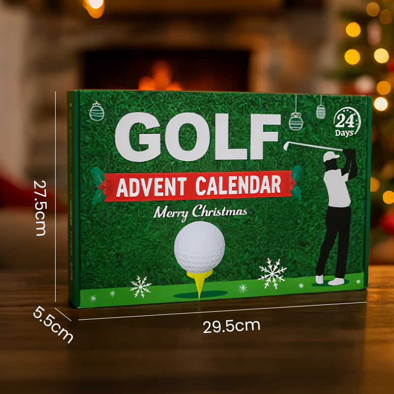 🎄⛳️ Calendrier de l'Avent de Noël pour golfeurs, 24 pièces – Une surprise golfique chaque jour, améliorez votre jeu et profitez d'une qualité durable !