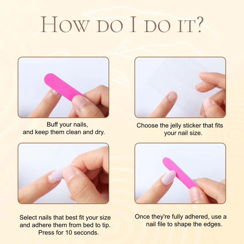 🔥Ensemble de 30 faux ongles artisanaux en forme d'amande