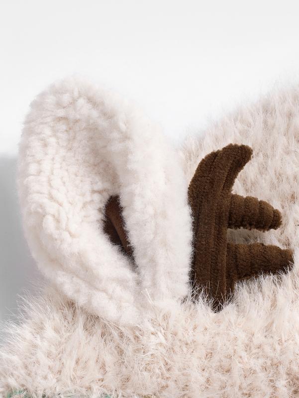 🎁🎄Soldes de Noël 49 % de réduction ! 🦌Bonnet de Noël festif à cornes, design original🧶