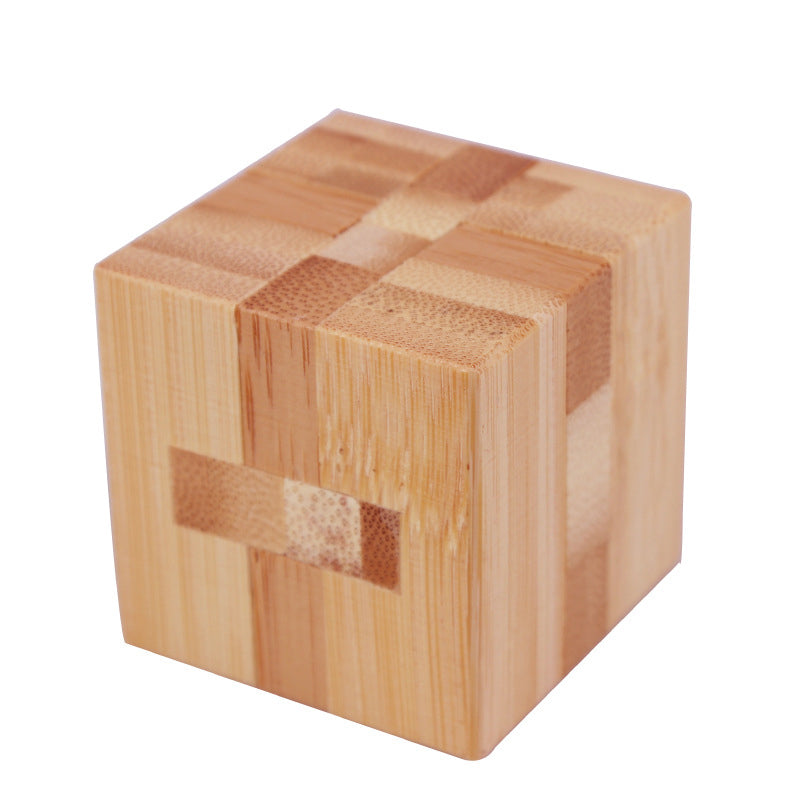 🔥 50% DE RÉDUCTION ! ✨ Casse-Tête en Bois Luban Lock - Stimule l'Intelligence Spatiale, Conception en Bois Naturel, Jeu Éducatif Familial 🧩🤲
