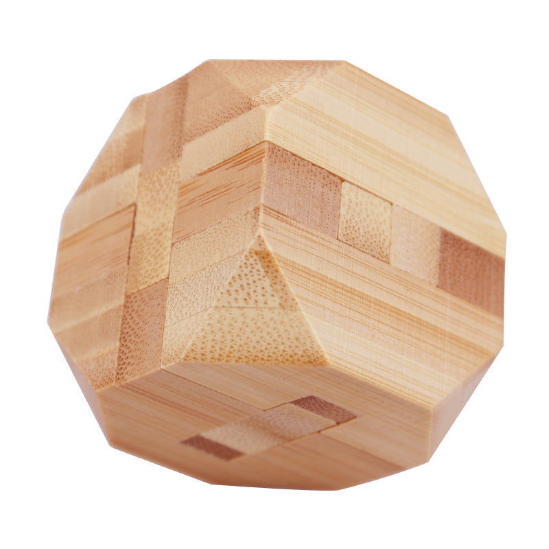 🔥 50% DE RÉDUCTION ! ✨ Casse-Tête en Bois Luban Lock - Stimule l'Intelligence Spatiale, Conception en Bois Naturel, Jeu Éducatif Familial 🧩🤲