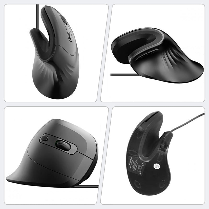 Souris ergonomique silencieuse