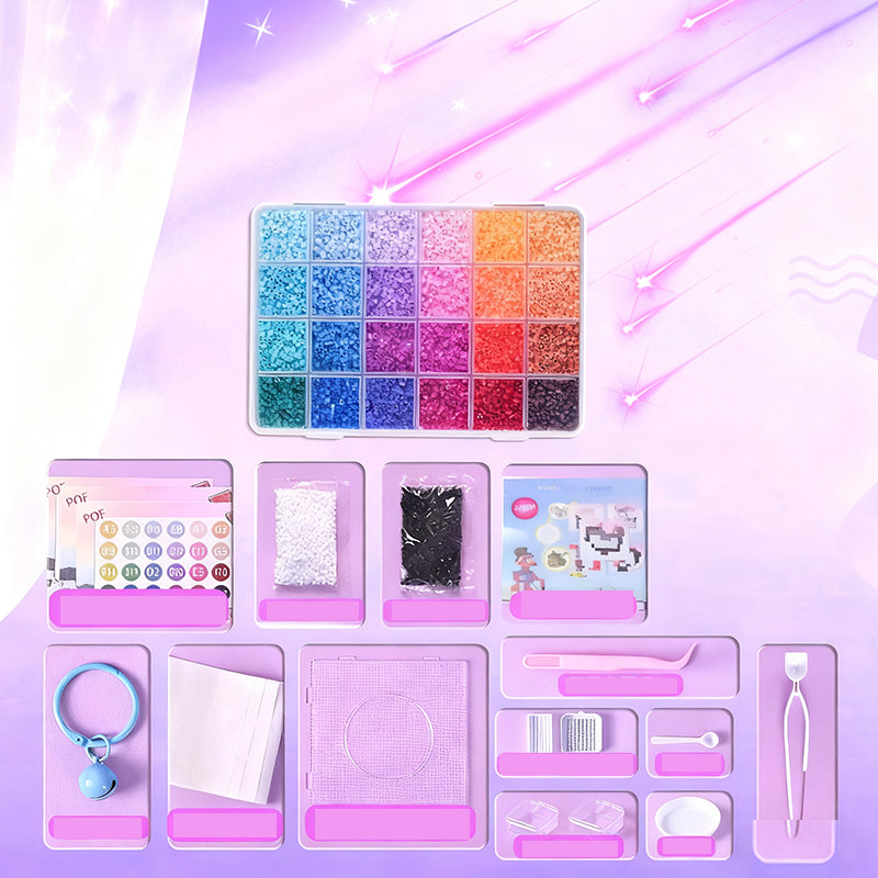 Kit complet de perles à repasser de 96 couleurs