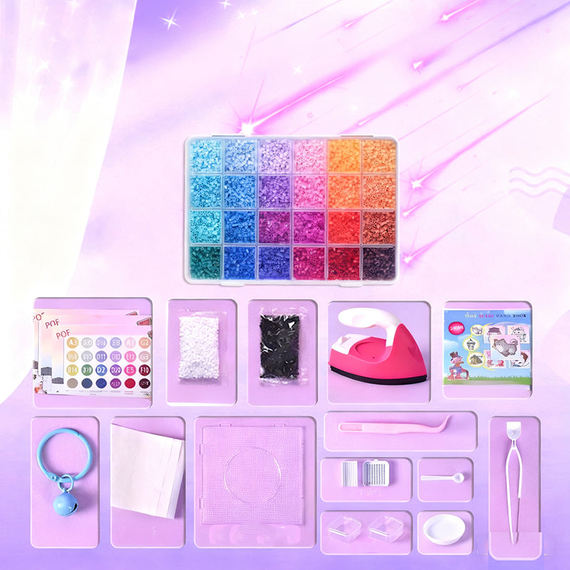 Kit complet de perles à repasser de 96 couleurs