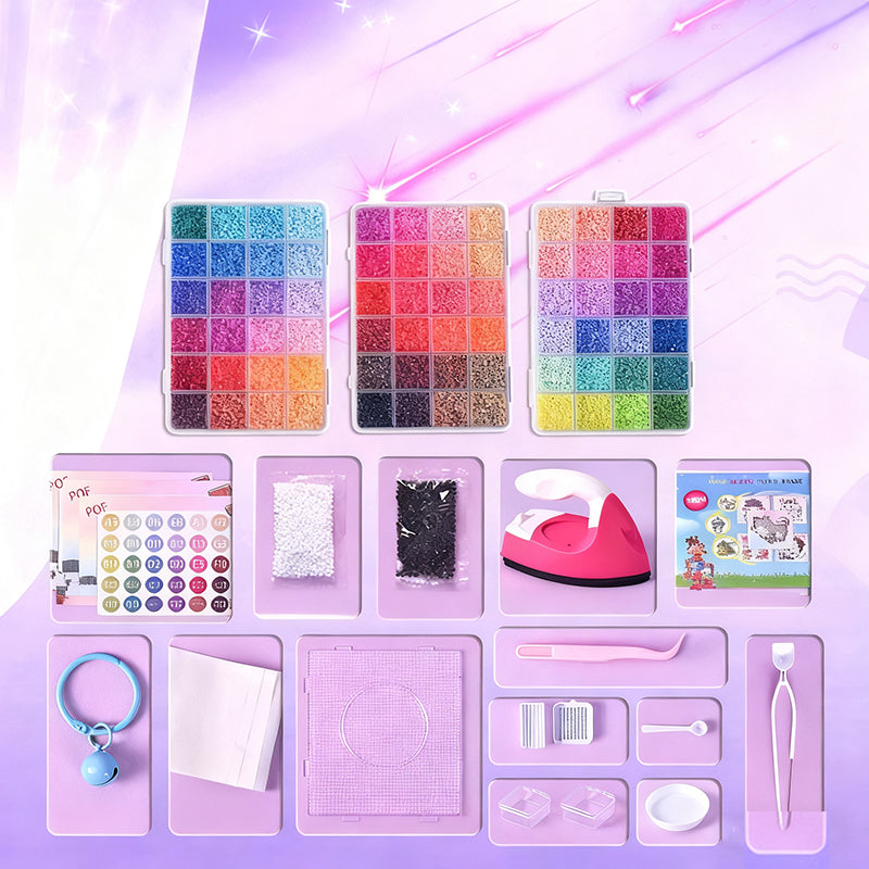Kit complet de perles à repasser de 96 couleurs