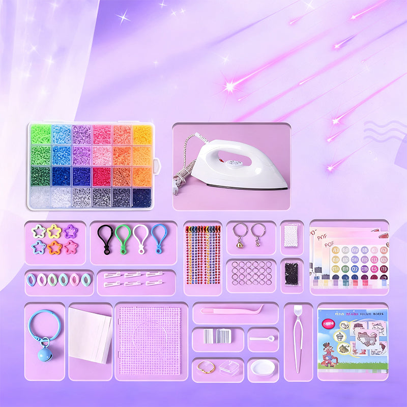 Kit complet de perles à repasser de 96 couleurs