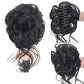 Morceau de cheveux chignon désordonné, postiche queue de cheval chignon bouclé ondulé pour un usage quotidien