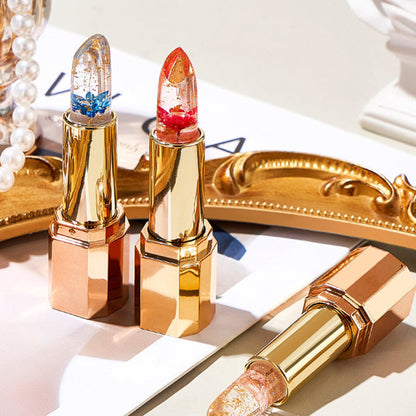 🔥 Le rouge à lèvres le plus chaud Petal Jelly Color Changing 💄 Réparation nourrissante et hydratante fissures sèches Pas de perte de couleur, pas de tasse collante 😍!