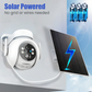 Caméra de sécurité solaire étanche à vision nocturne