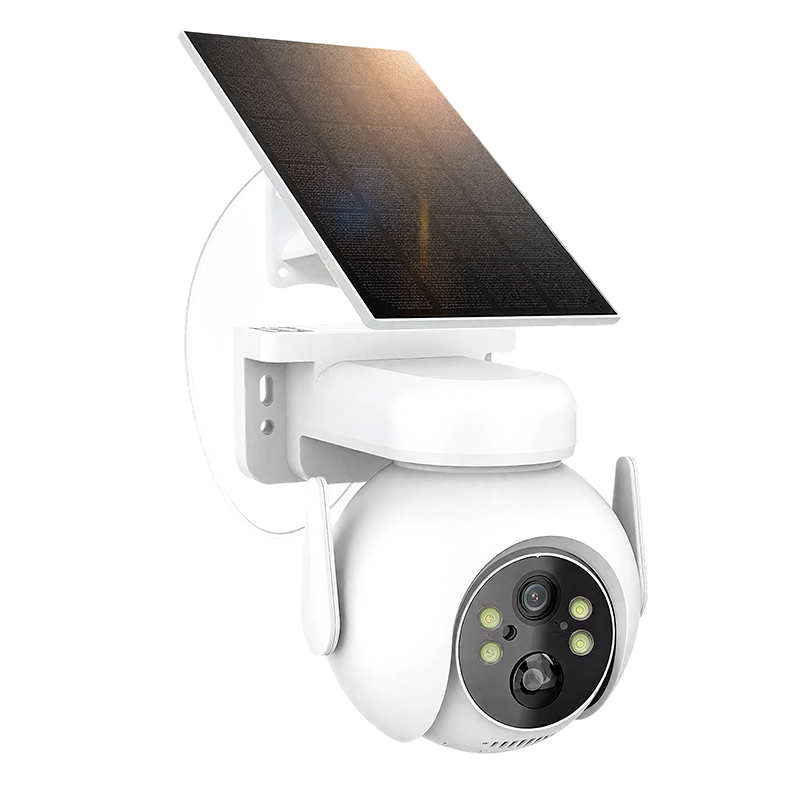 Caméra de sécurité solaire étanche à vision nocturne