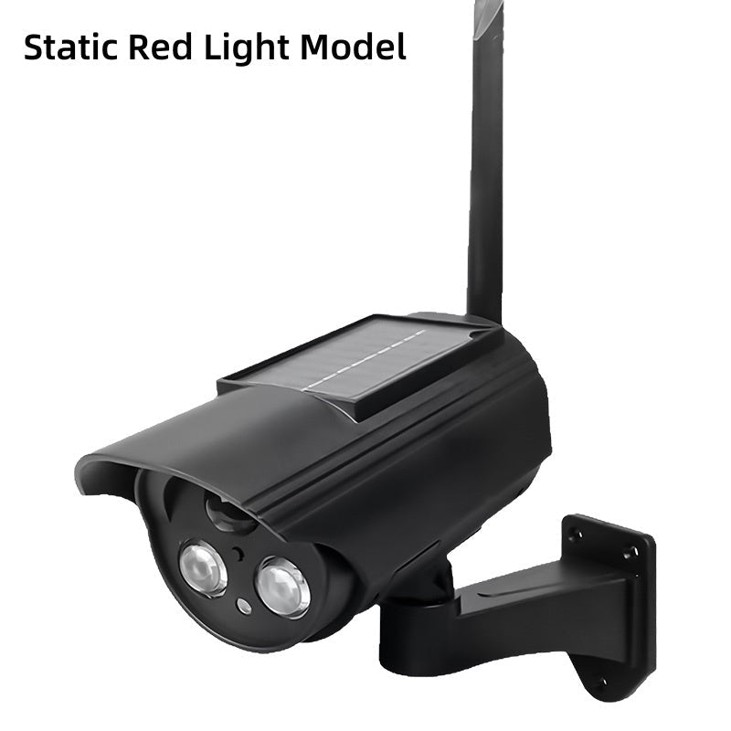 Caméra de sécurité factice à énergie solaire