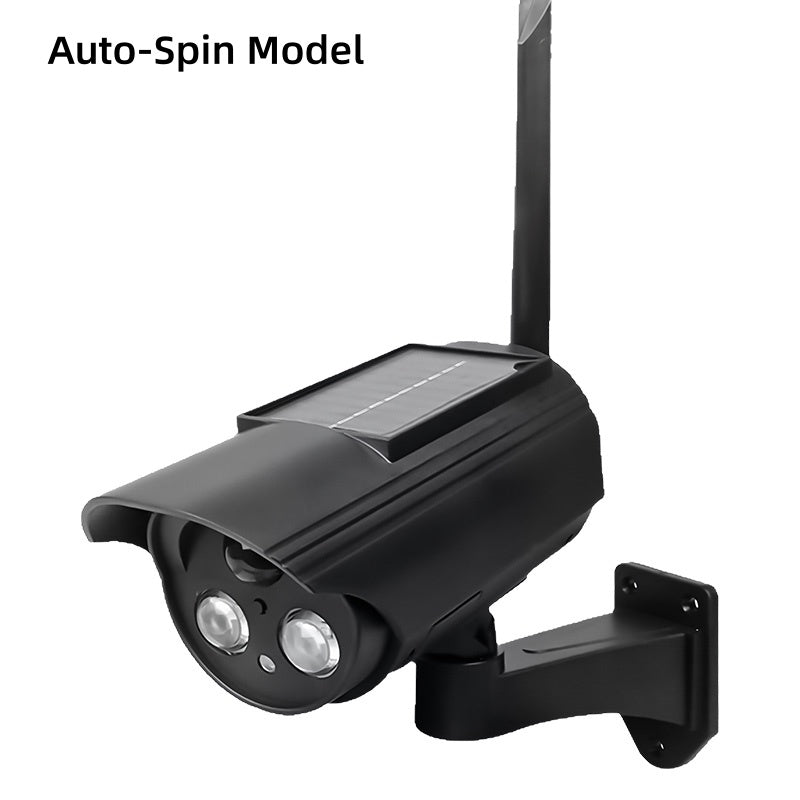 Caméra de sécurité factice à énergie solaire