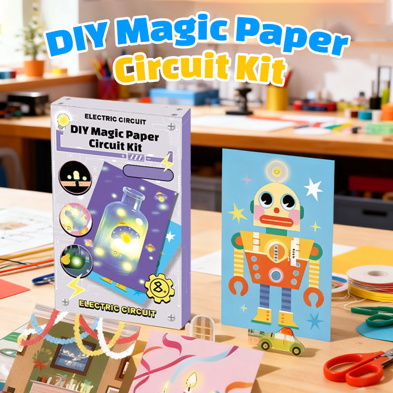 Kit de circuits magiques en papier à monter soi-même