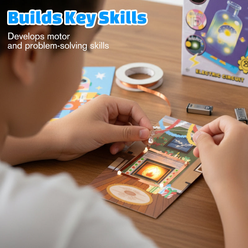 Kit de circuits magiques en papier à monter soi-même