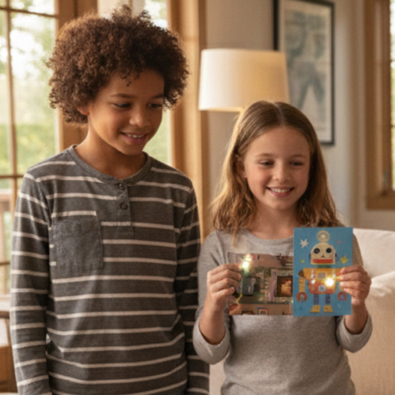 Kit de circuits magiques en papier à monter soi-même