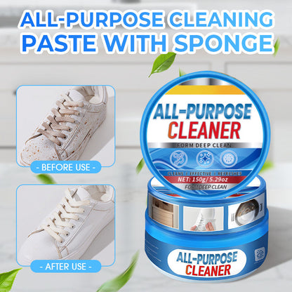 Pâte nettoyante tout usage avec éponge