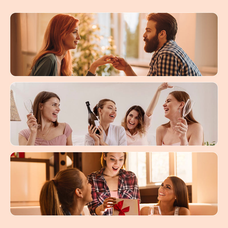 Kit de cils magnétiques réutilisables naturels avec étui