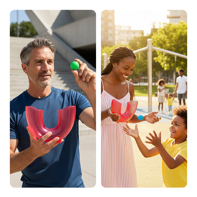 Jeu d'adresse Pindaloo avec 3 balles