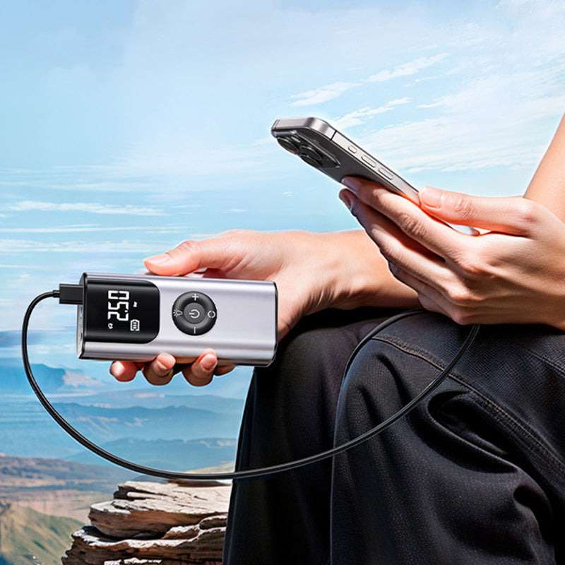 🔋 Pompe à air portable multifonctionnelle pour voiture