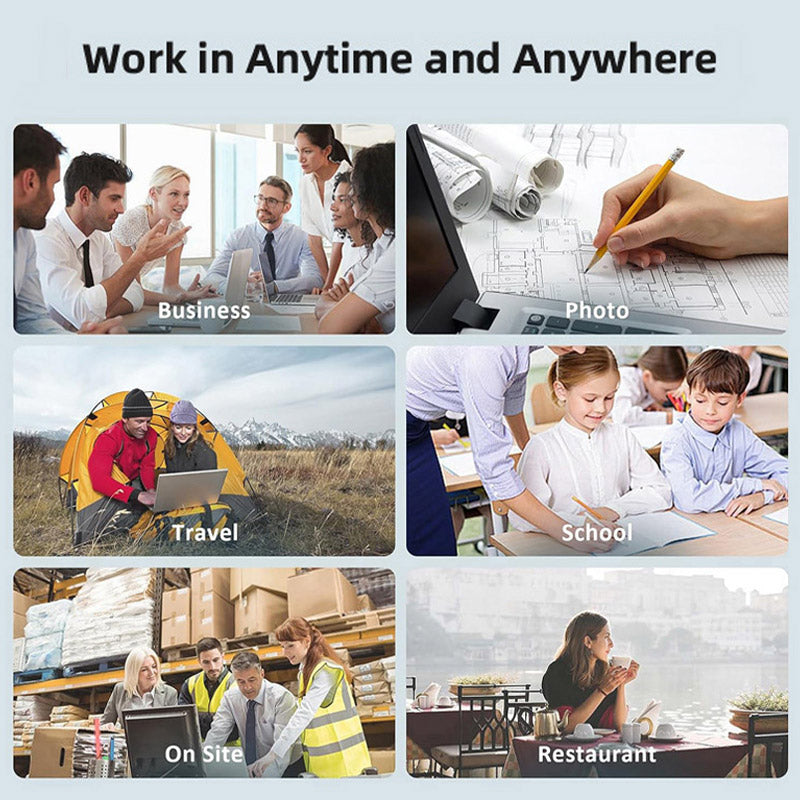 Mini imprimante thermique sans fil A4 avec papier