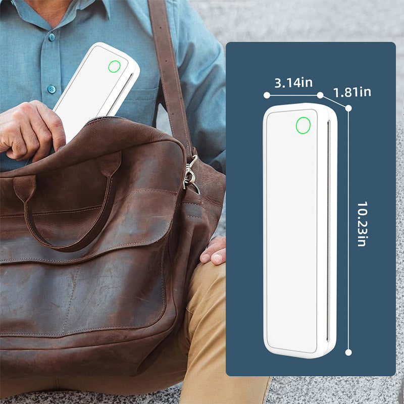 Mini imprimante thermique sans fil A4 avec papier