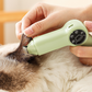 😽Tondeuse et lime à ongles 2 en 1 pour animaux avec lumière LED